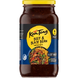 Kan Tong Beef & Black Bean Stir Fry Cooking Sauce 510g image