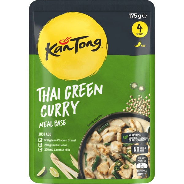 Kan Tong Thai Green Curry Meal Base Pouch 175g