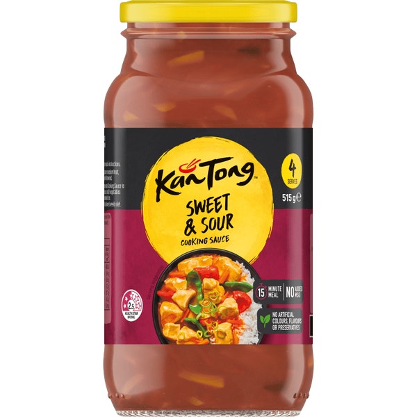 Kan Tong Sweet & Sour Stir Fry Cooking Sauce 515g