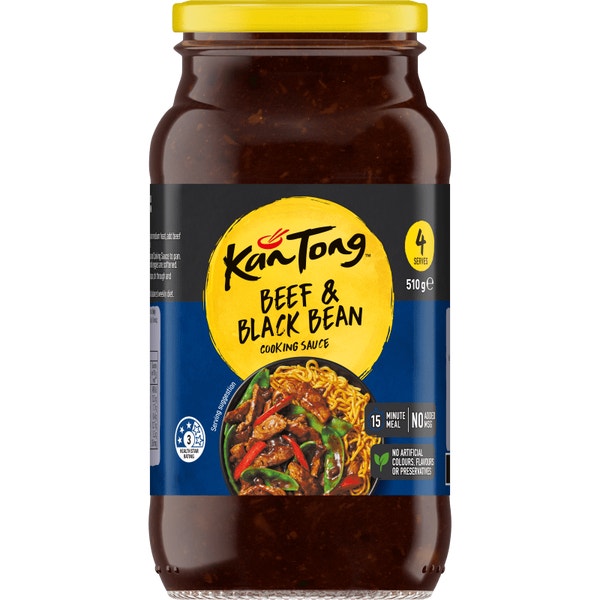 Kan Tong Beef & Black Bean Stir Fry Cooking Sauce 510g